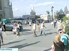 nackt durch die stadt